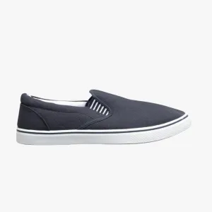 DEK LAMAAR Unisex Canvas Trainers Navy