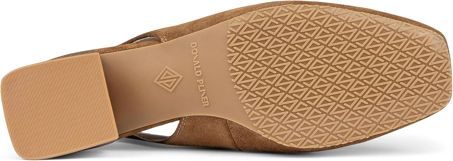 Donald Pliner Women’s Tegan Slingback Loafer Pump Heel – 1.5” Low Flared Heel Shoes for Comfort, Slip On Women’s Heels