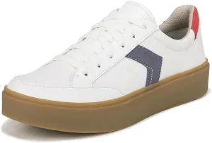 Dr. Scholl's Shoes Women's Madison Lace Sneaker Oxford White Nylon 9.5 M