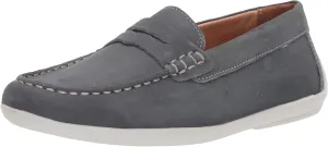 Driver Club USA Unisex-Child Kids Boys/Girls Leather Driving Loafer with Penny Detail