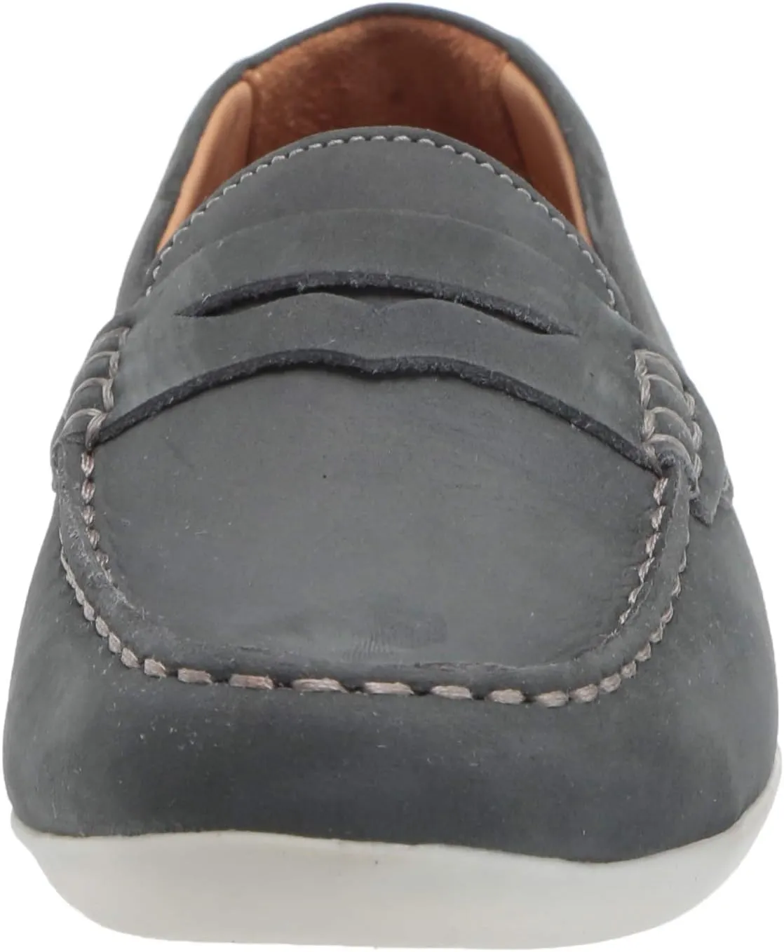 Driver Club USA Unisex-Child Kids Boys/Girls Leather Driving Loafer with Penny Detail