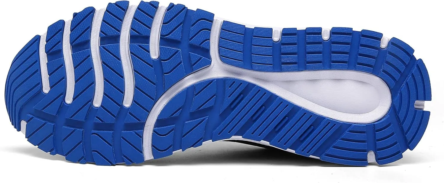 DUORO Mens Walking Shoes Lightweight Breathable Athletic Running Shoes Comfortable Sneakers Trail Running Shoes for Men