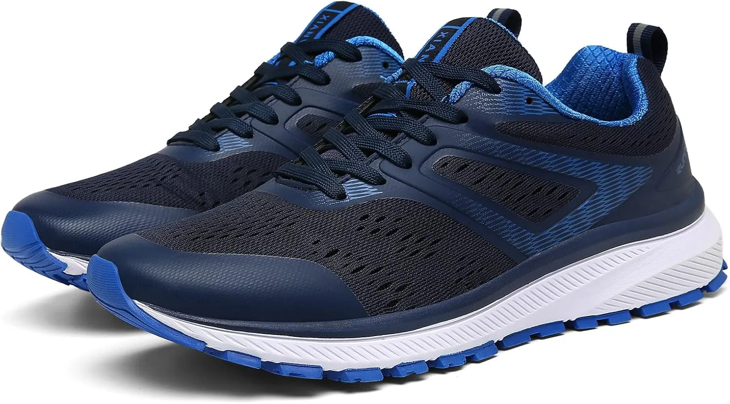 DUORO Mens Walking Shoes Lightweight Breathable Athletic Running Shoes Comfortable Sneakers Trail Running Shoes for Men