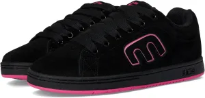 Etnies Women's Callicut Skate Shoe, Black/Pink, 7