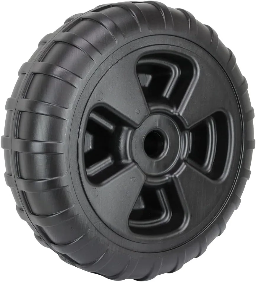 Extreme Max 3005.3729 Heavy-Duty Plastic Roll-In Dock/Boat Lift Wheel - 24", Black