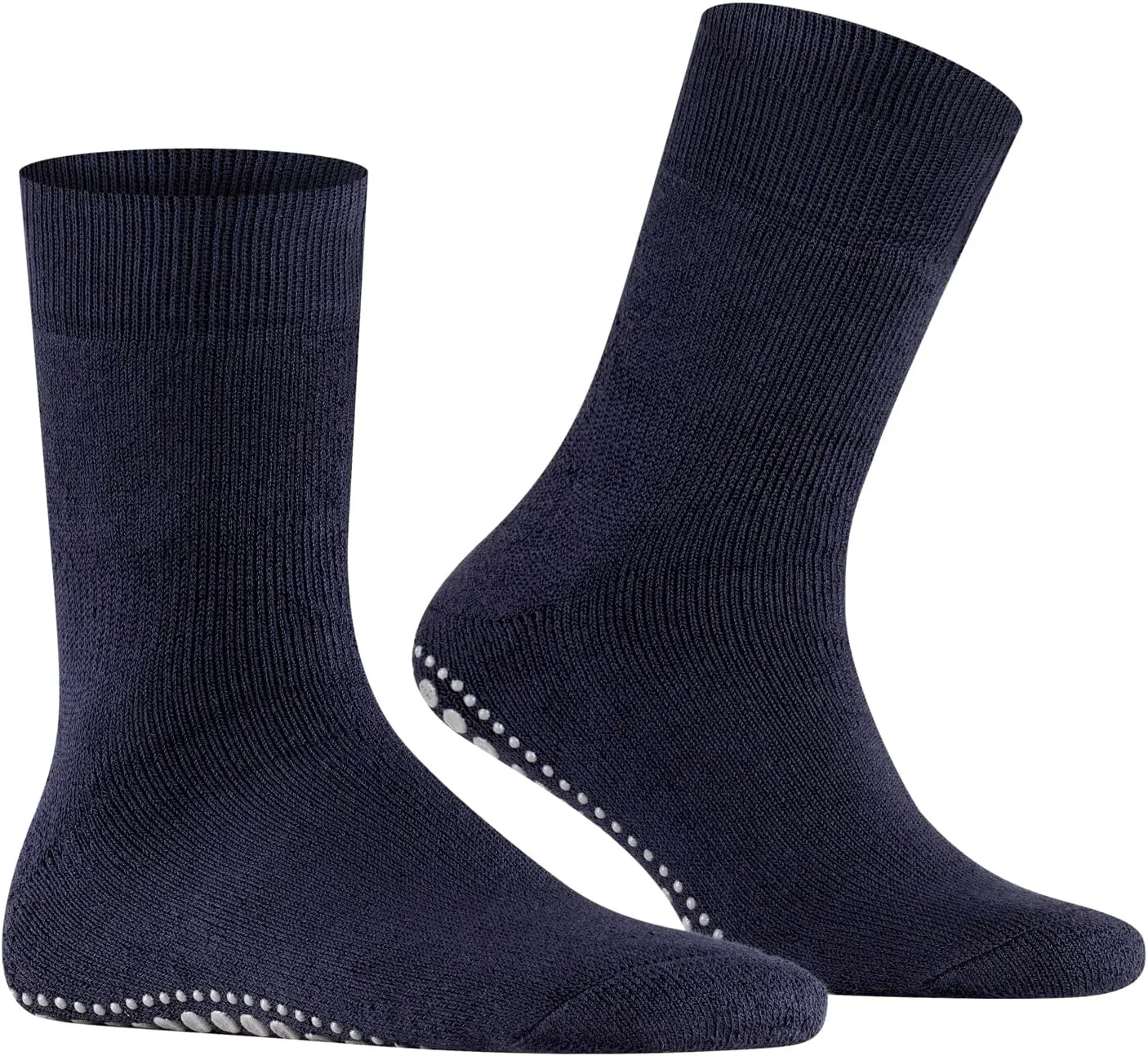 FALKE Men's Homepads Slipper Socks, Wool Cotton, Sole Grips, 1 Pair