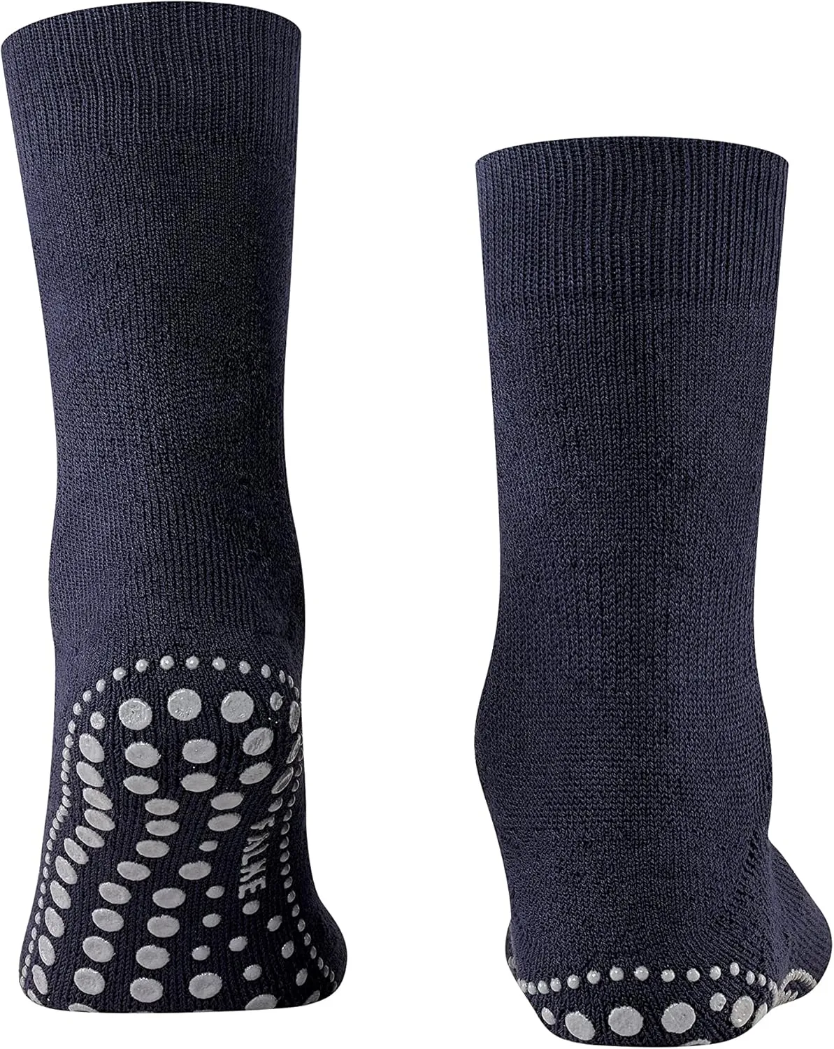 FALKE Men's Homepads Slipper Socks, Wool Cotton, Sole Grips, 1 Pair