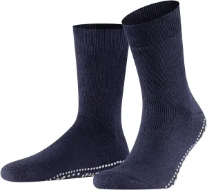 FALKE Men's Homepads Slipper Socks, Wool Cotton, Sole Grips, 1 Pair