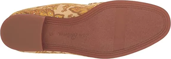 Fashion Almond Stacked Edelman Minimalistic Sam Toe Tumeric Heel Weekly deal Slip On Loafers Wide Loraine