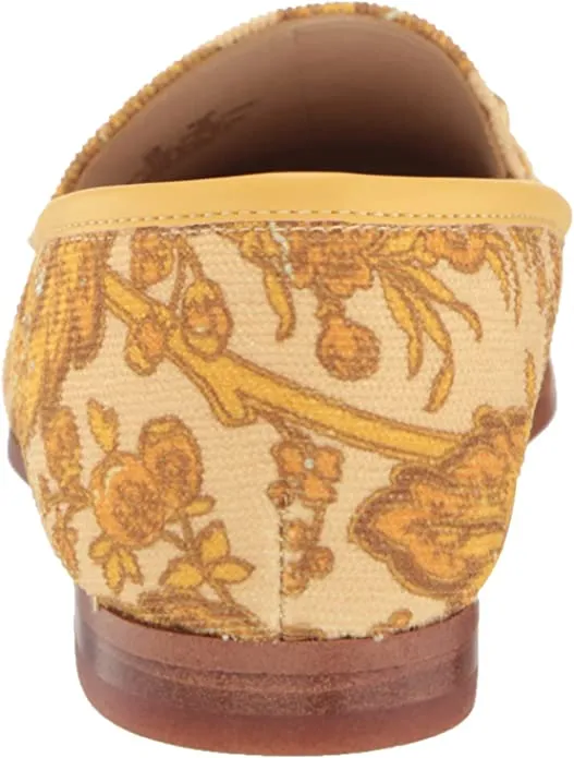 Fashion Almond Stacked Edelman Minimalistic Sam Toe Tumeric Heel Weekly deal Slip On Loafers Wide Loraine