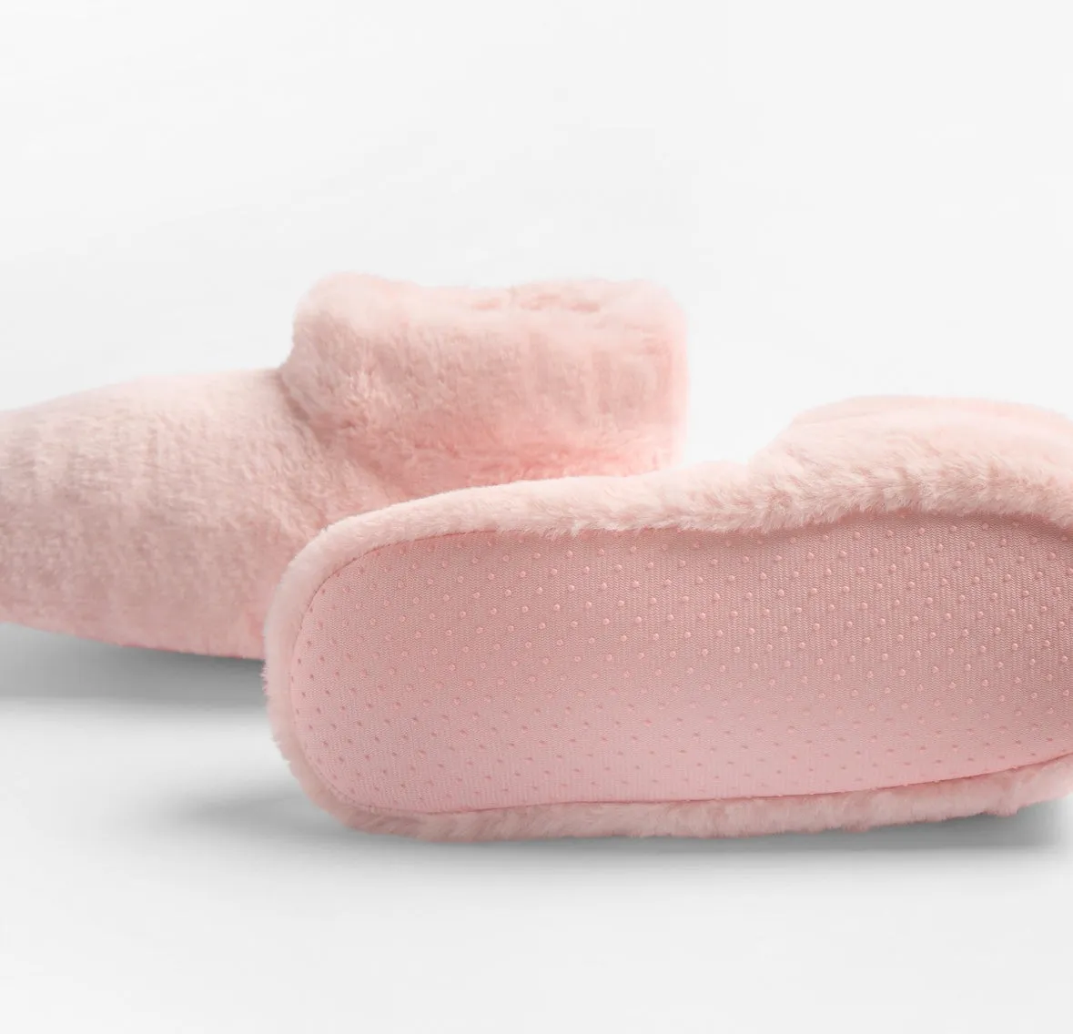 Faux Fur Boot Slipper Socks