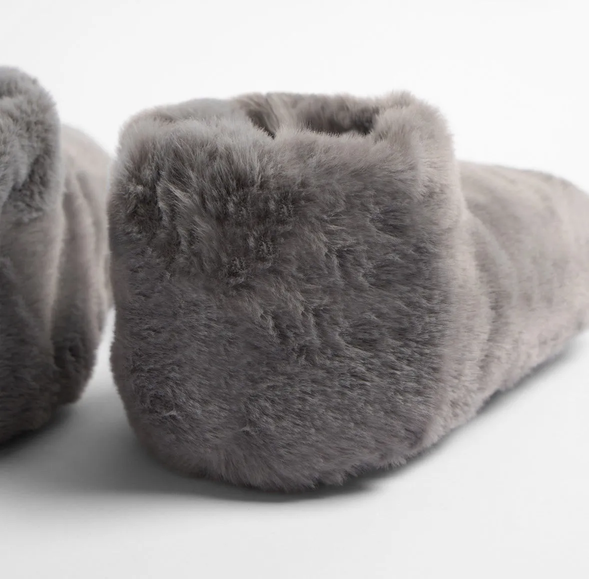 Faux Fur Boot Slipper Socks