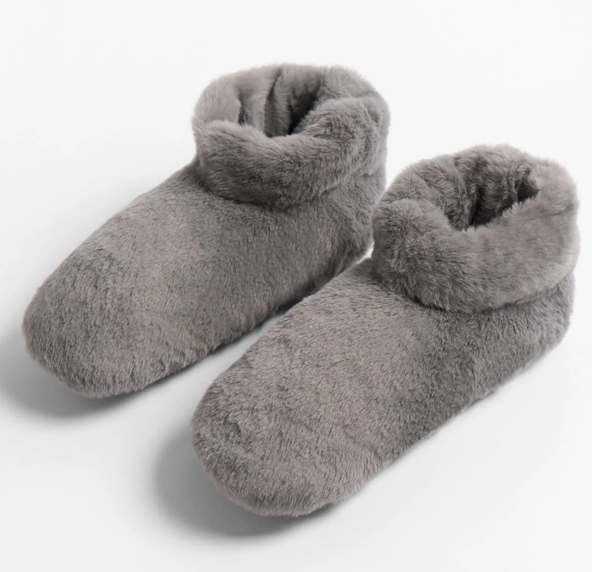 Faux Fur Boot Slipper Socks
