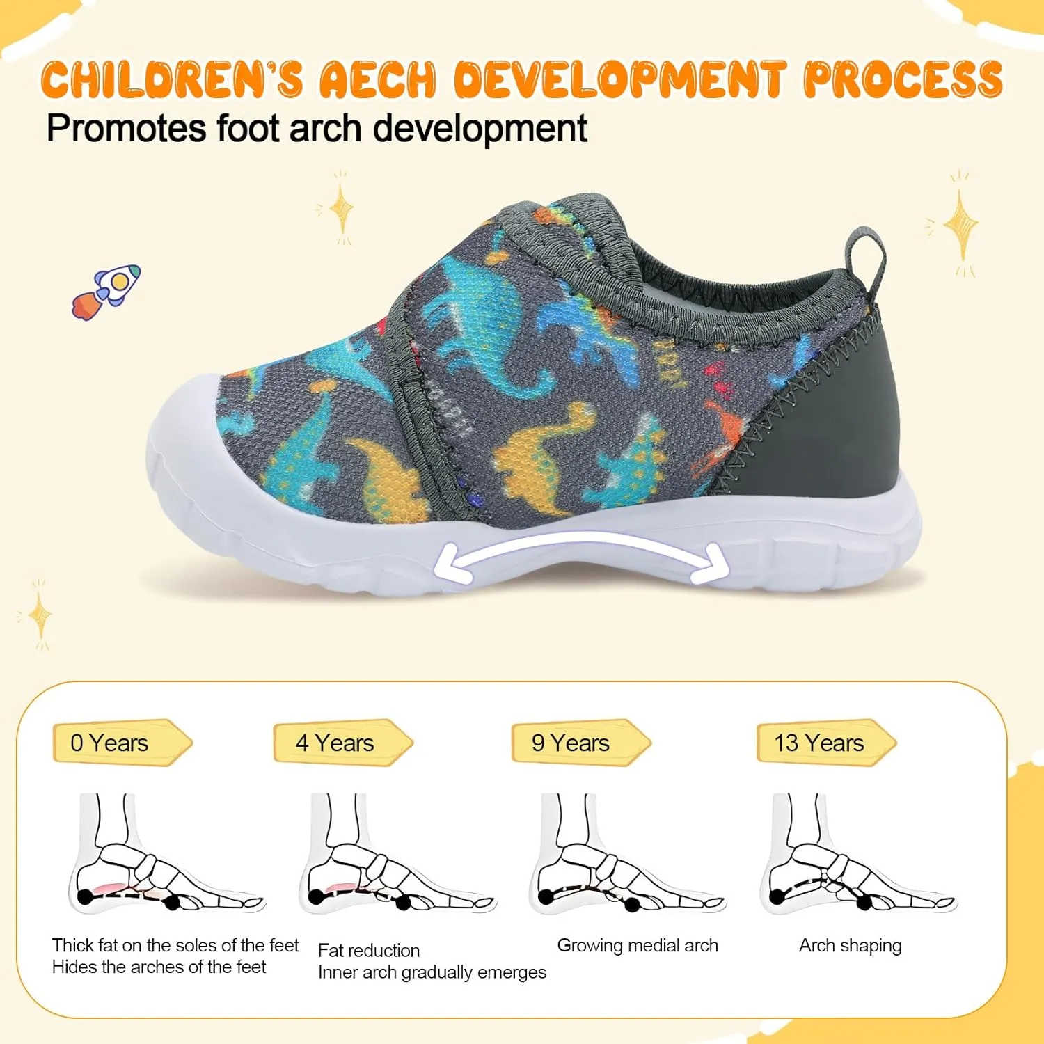 FEETCITY Toddler Shoes Boys Girls Toddler Slip On Sneakers Kids Tennis Shoes Sports Shoe Walking Shoe