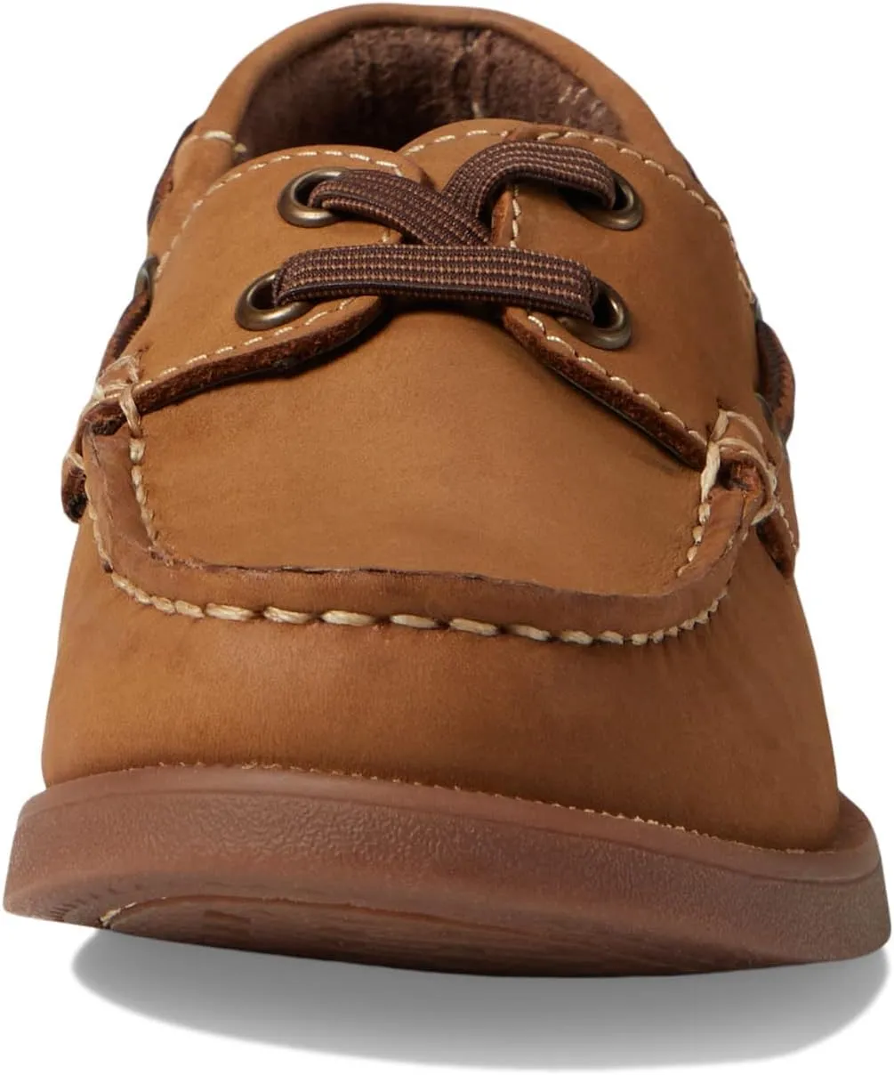 Florsheim Boy's Croquet Jr Moc Toe Boat Shoe (Toddler/Little Big Kid)