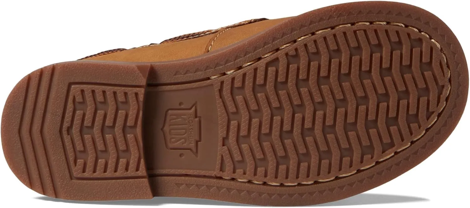 Florsheim Boy's Croquet Jr Moc Toe Boat Shoe (Toddler/Little Big Kid)