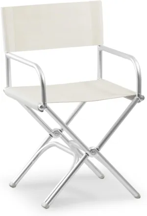 FORMA MARINE Boat Chair White Vinyl Padded Deck Folding High-End Aluminum Furniture ASTRON A6000VW