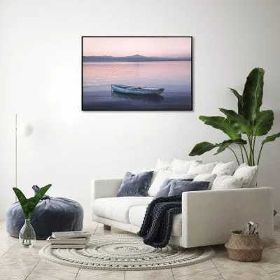 Framed Canvas - Boat