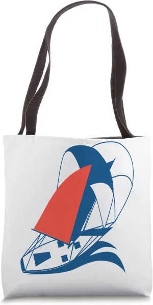 FUN SAIL BOAT TEE. YACHT SEA SAIL VACATION BOAT MAST SAILING Tote Bag