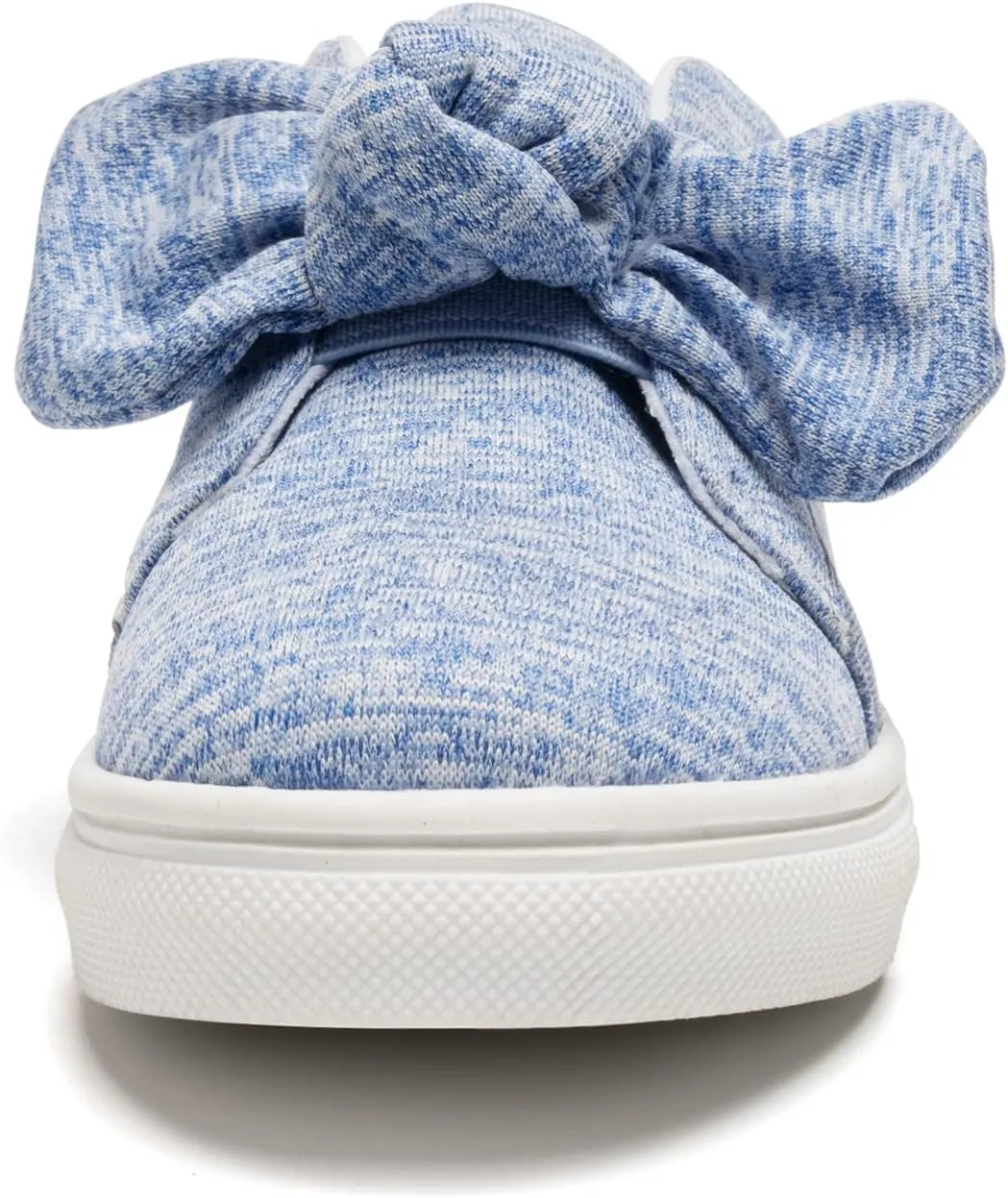 FUNKYMONKEY Girls Sneakers Lightweight Cute Bowknot Casual Walking Shoes for Toddler/Little Kids