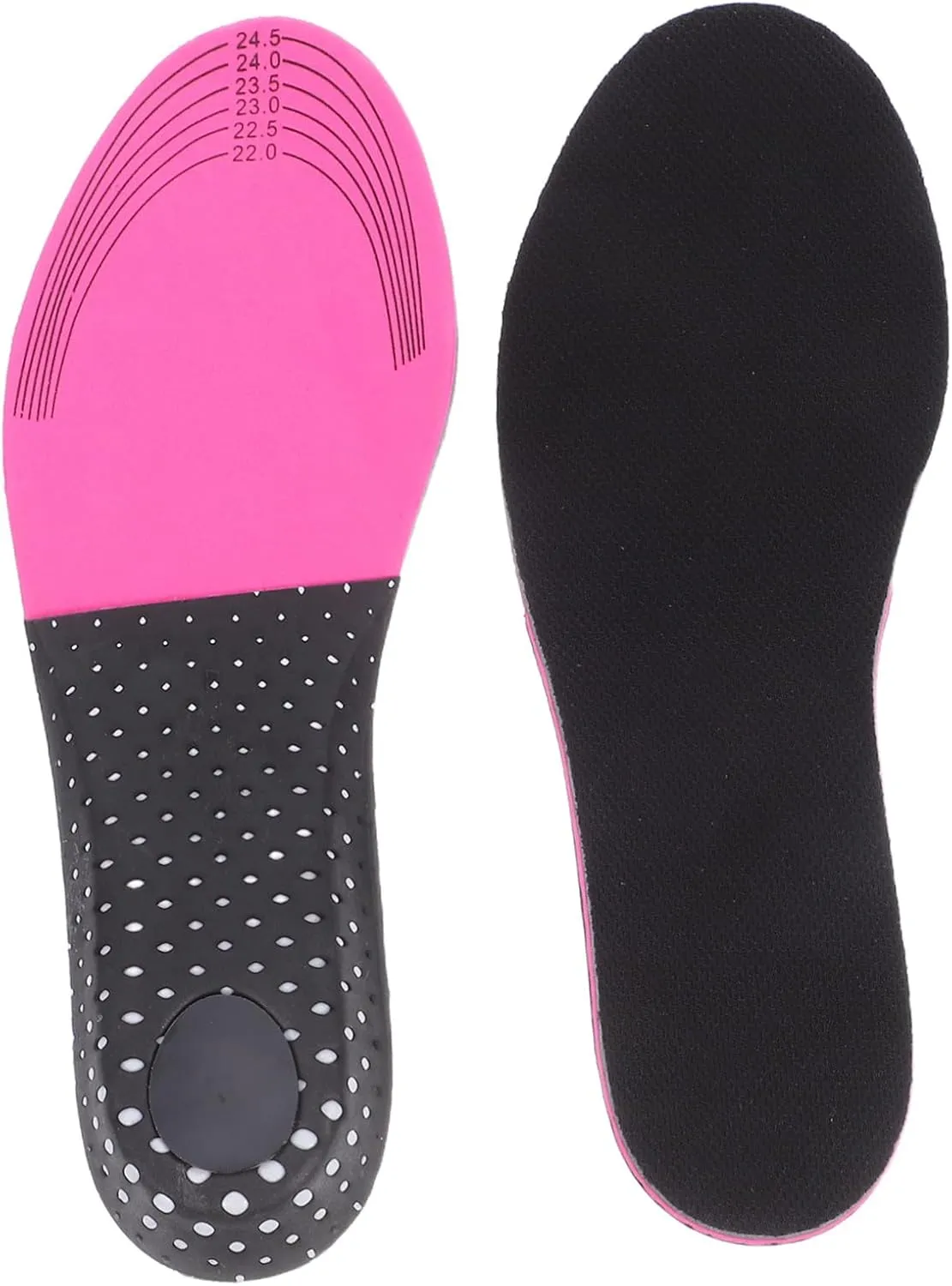 Gatuida 1 Pair of Invisible Height Boosting Insoles 3cm Increasing Shoe Inserts Soft Cushions for Long Walks Flexible Shoes Inserting Lifting Insoles