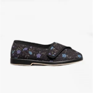 GBS WILMA Womens Slippers Black