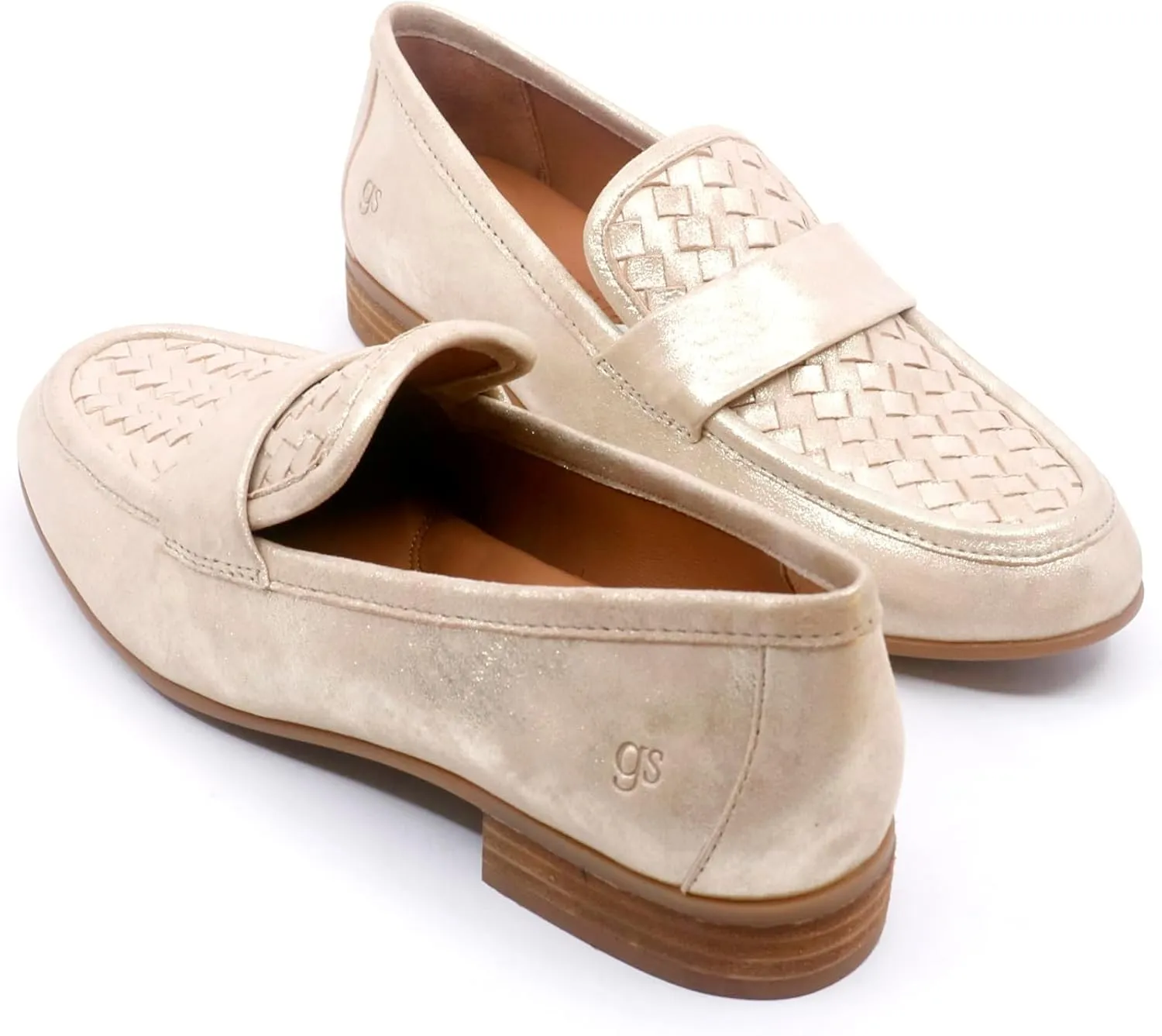 Gentle Souls by Kenneth Cole Women's Crew Woven Ballet Flat
