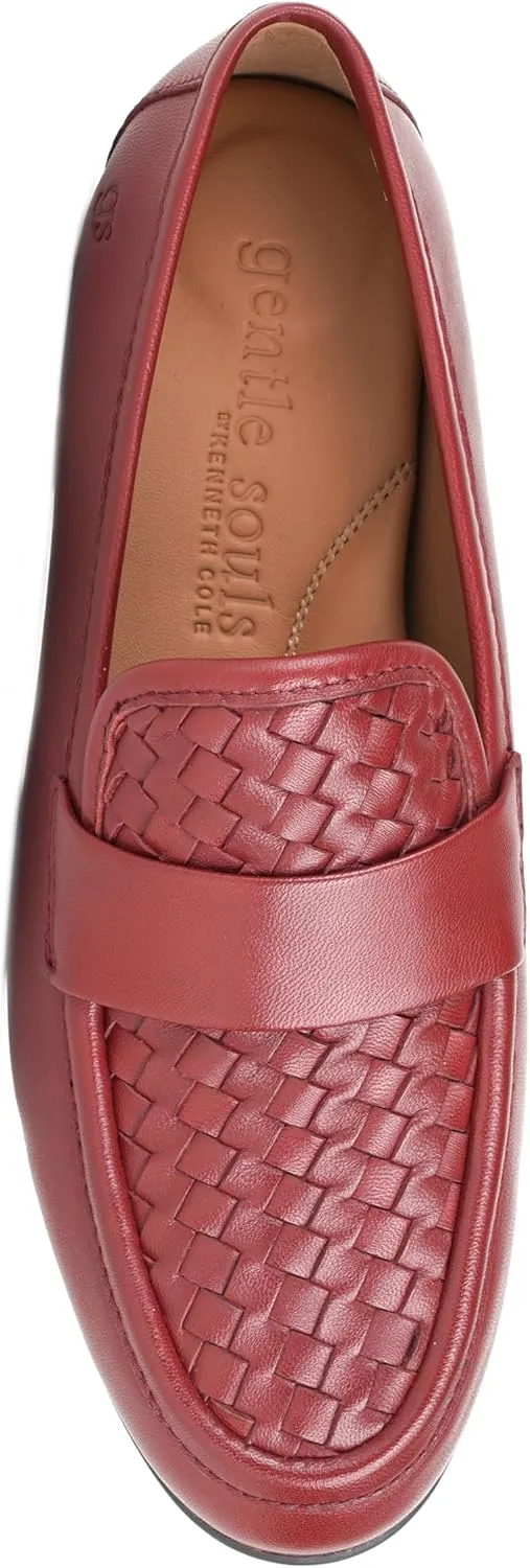 Gentle Souls by Kenneth Cole Women's Crew Woven Ballet Flat