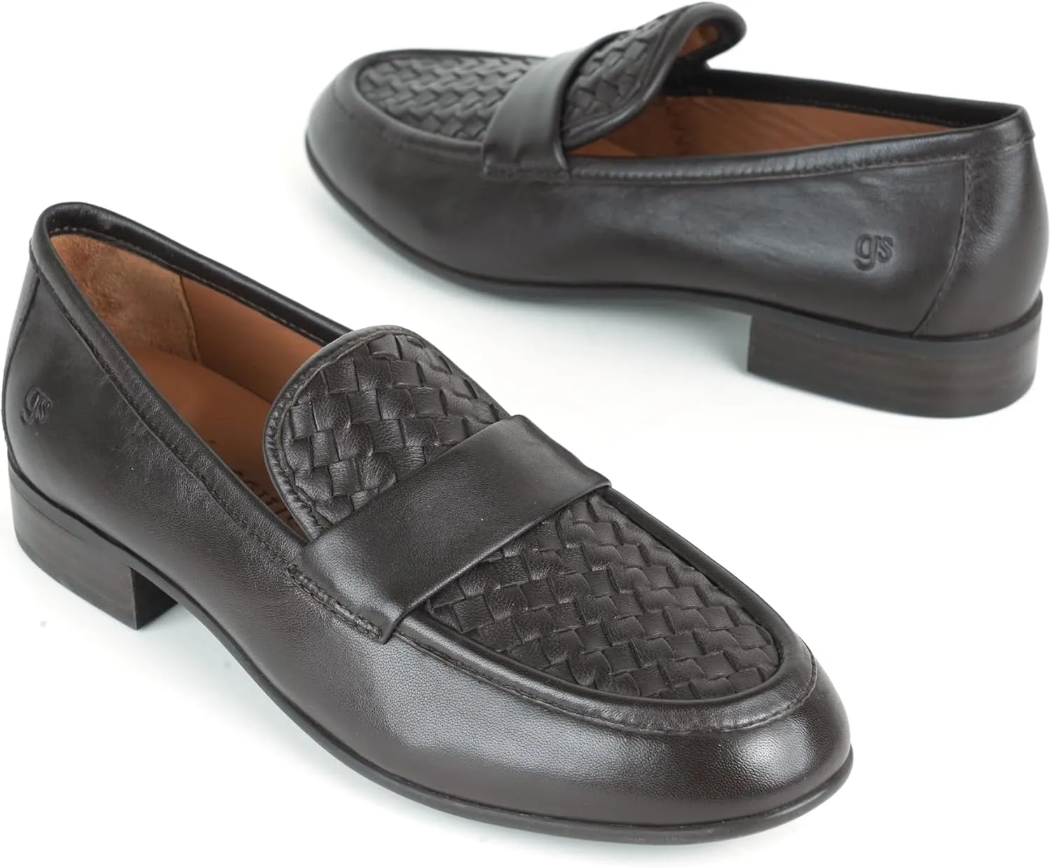 Gentle Souls by Kenneth Cole Women's Crew Woven Ballet Flat