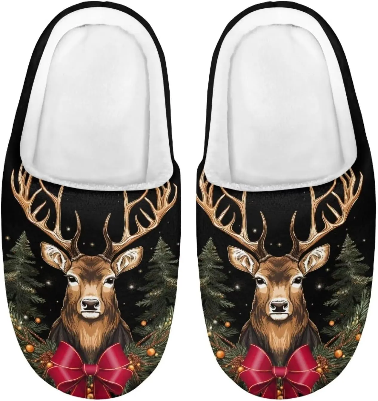 Girls Boys House Slippers US 9-US 14.9 Warm Plush Slippers House Bedroom Shoes Cozy Kids Shoes