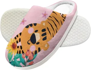 Girls Boys House Slippers US 9-US 14.9 Warm Plush Slippers House Bedroom Shoes Cozy Kids Shoes