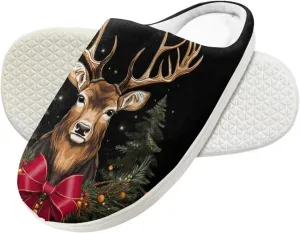 Girls Boys House Slippers US 9-US 14.9 Warm Plush Slippers House Bedroom Shoes Cozy Kids Shoes
