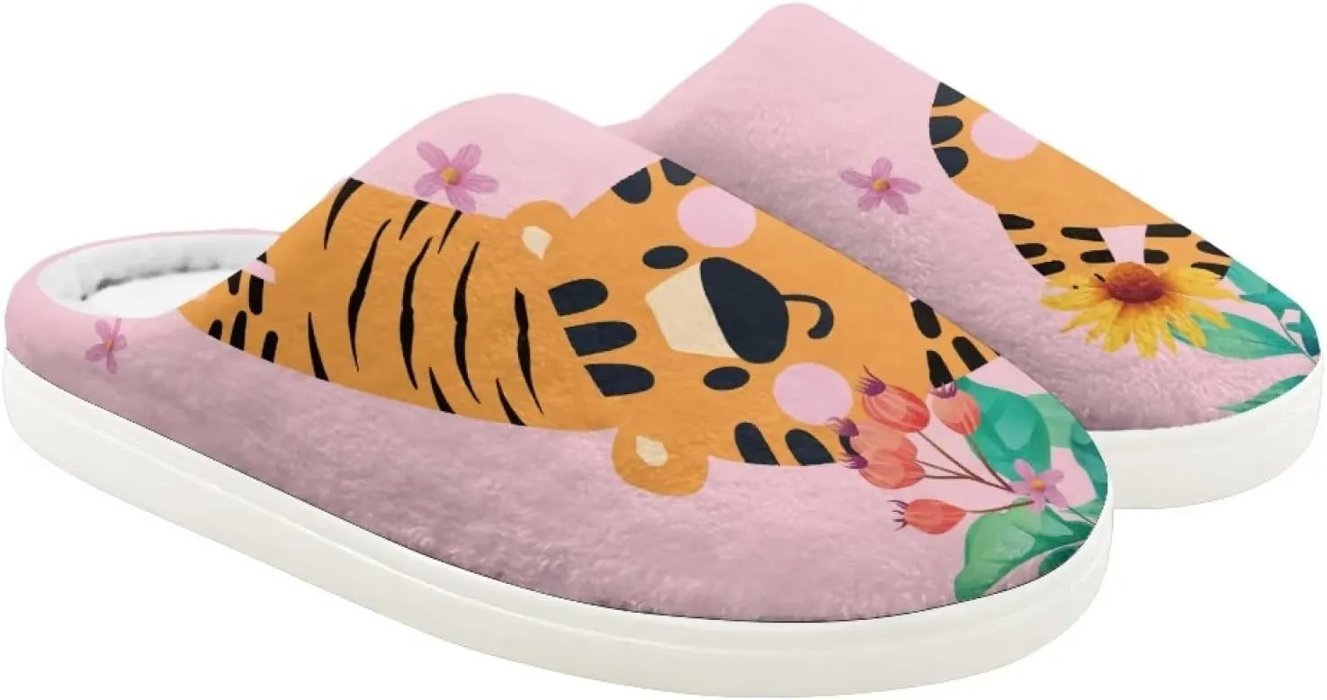 Girls Boys House Slippers US 9-US 14.9 Warm Plush Slippers House Bedroom Shoes Cozy Kids Shoes