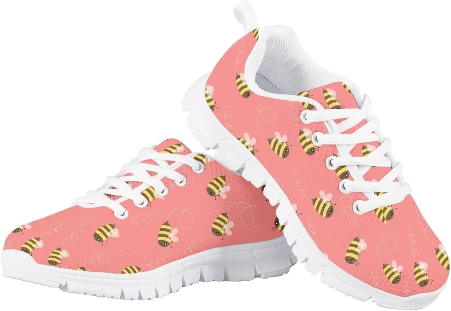 Girls Boys Novelty Graphic 3D Print Tennis Shoes Kids Soft Lightweight Casual Running Sneakers