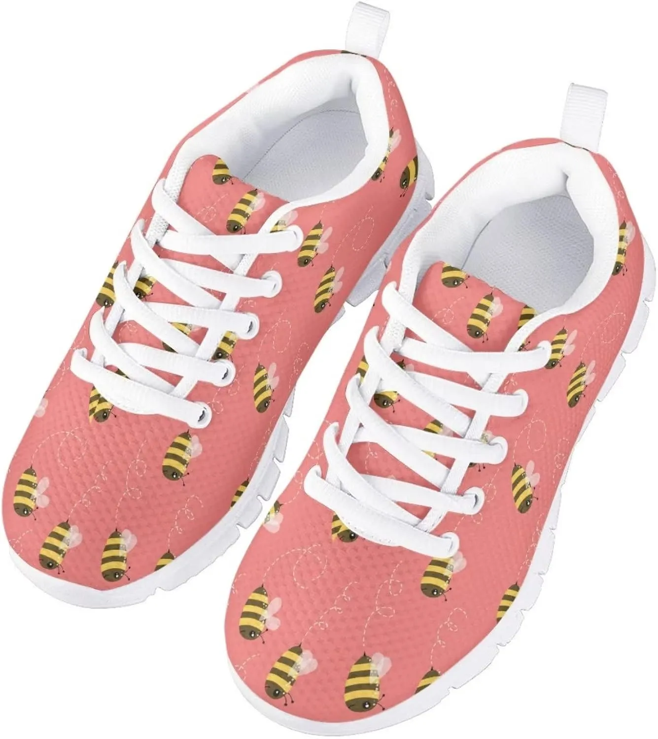 Girls Boys Novelty Graphic 3D Print Tennis Shoes Kids Soft Lightweight Casual Running Sneakers