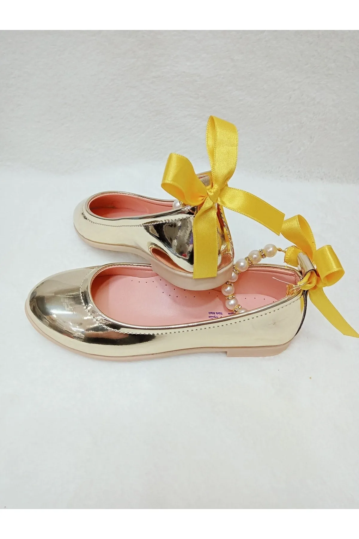 Girl's Pearl Orthopedic Flats