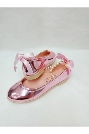 Girl's Pearl Orthopedic Flats