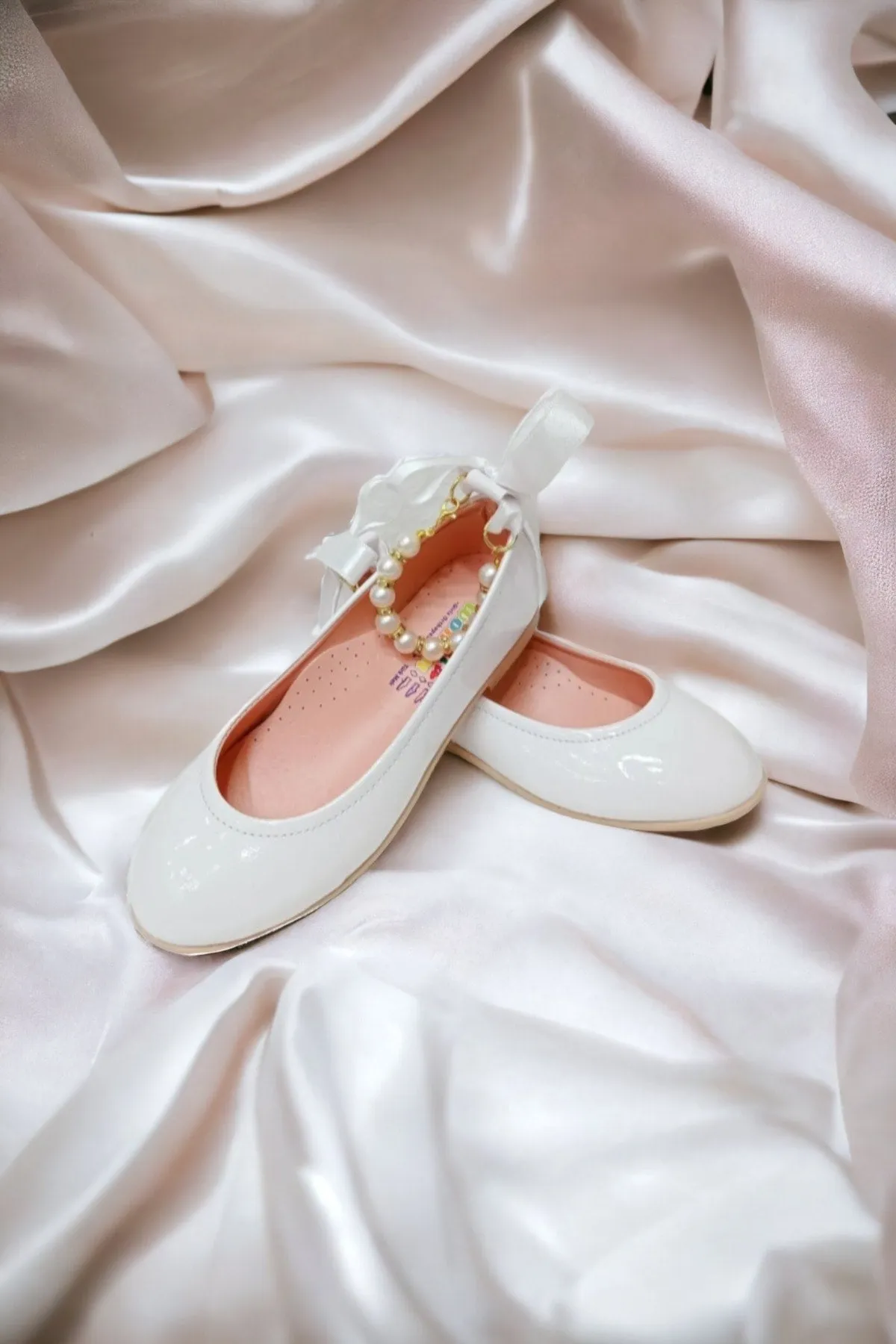 Girl's Pearl Orthopedic Flats