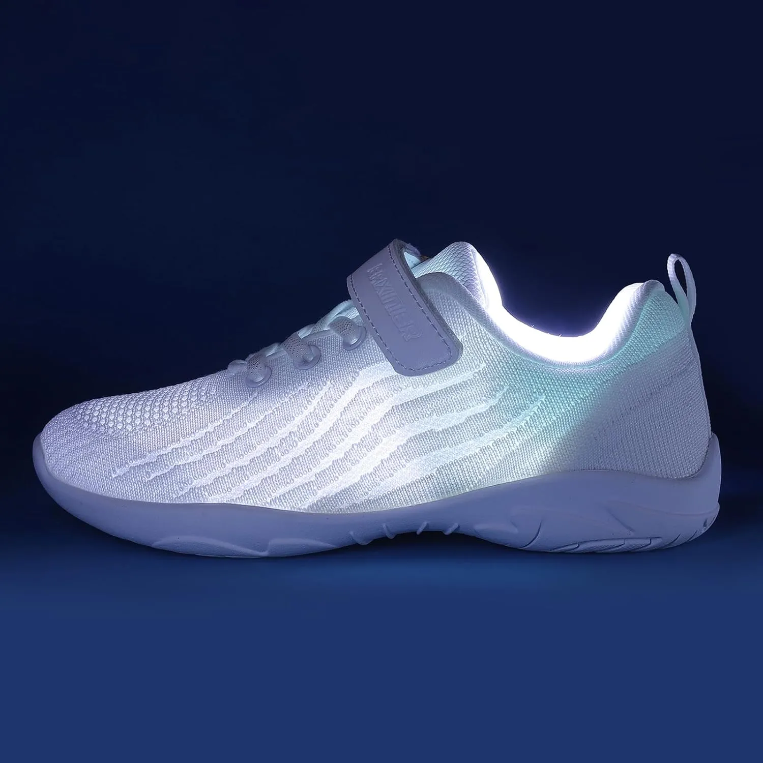Girls White Cheerleading Shoes Lightweight Competition Sneakers Women Indoor Cheer Dance Shoe