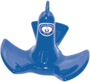 GREENFIELD 516-R Vinyl Coated River Anchor - Royal Blue, 16 lb.