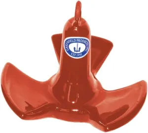 GREENFIELD 530-RD Vinyl Coated River Anchor - Red, 30 lb.