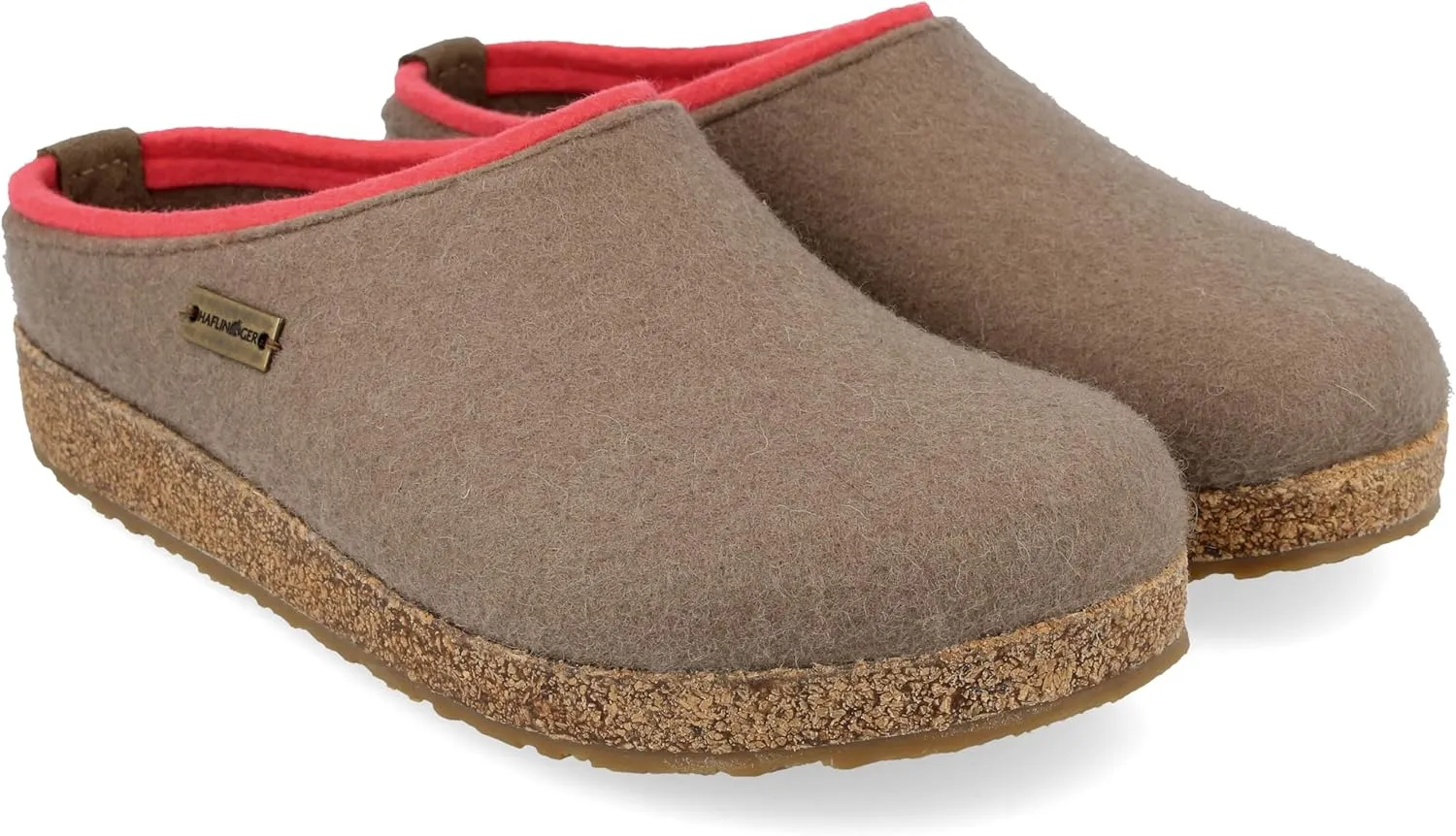 HAFLINGER Kris Felt Clog Wool Slipper Unisex