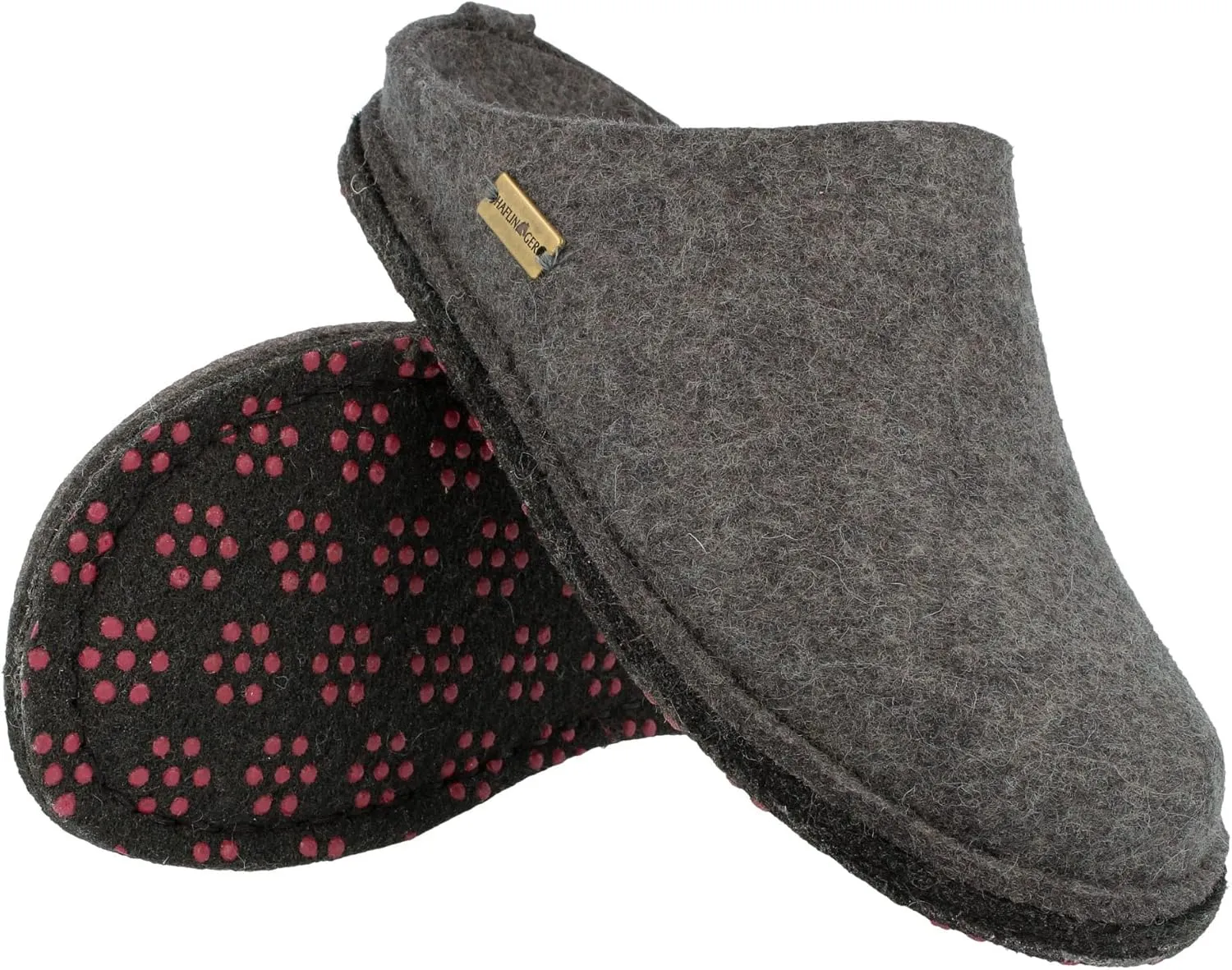 HAFLINGER Soft Felt Slipper Unisex