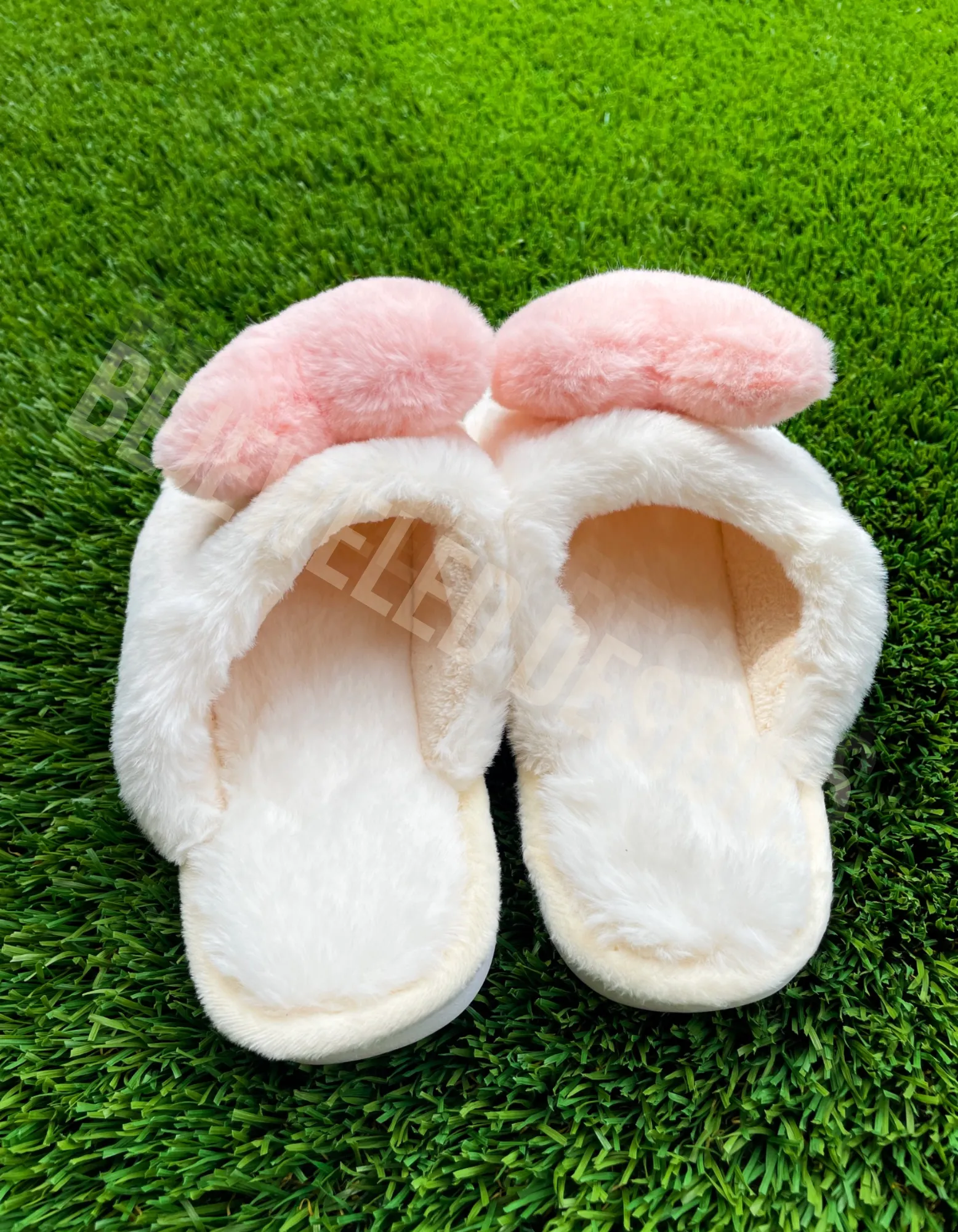 Heart Plush Slippers