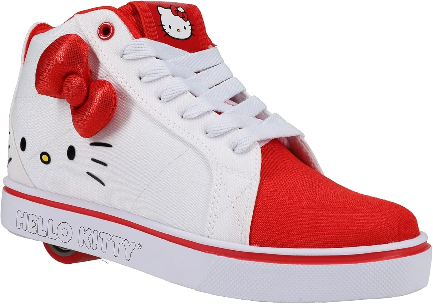 HEELYS Girl's Hello Kitty Racer Mid Wheeled Heel Shoe