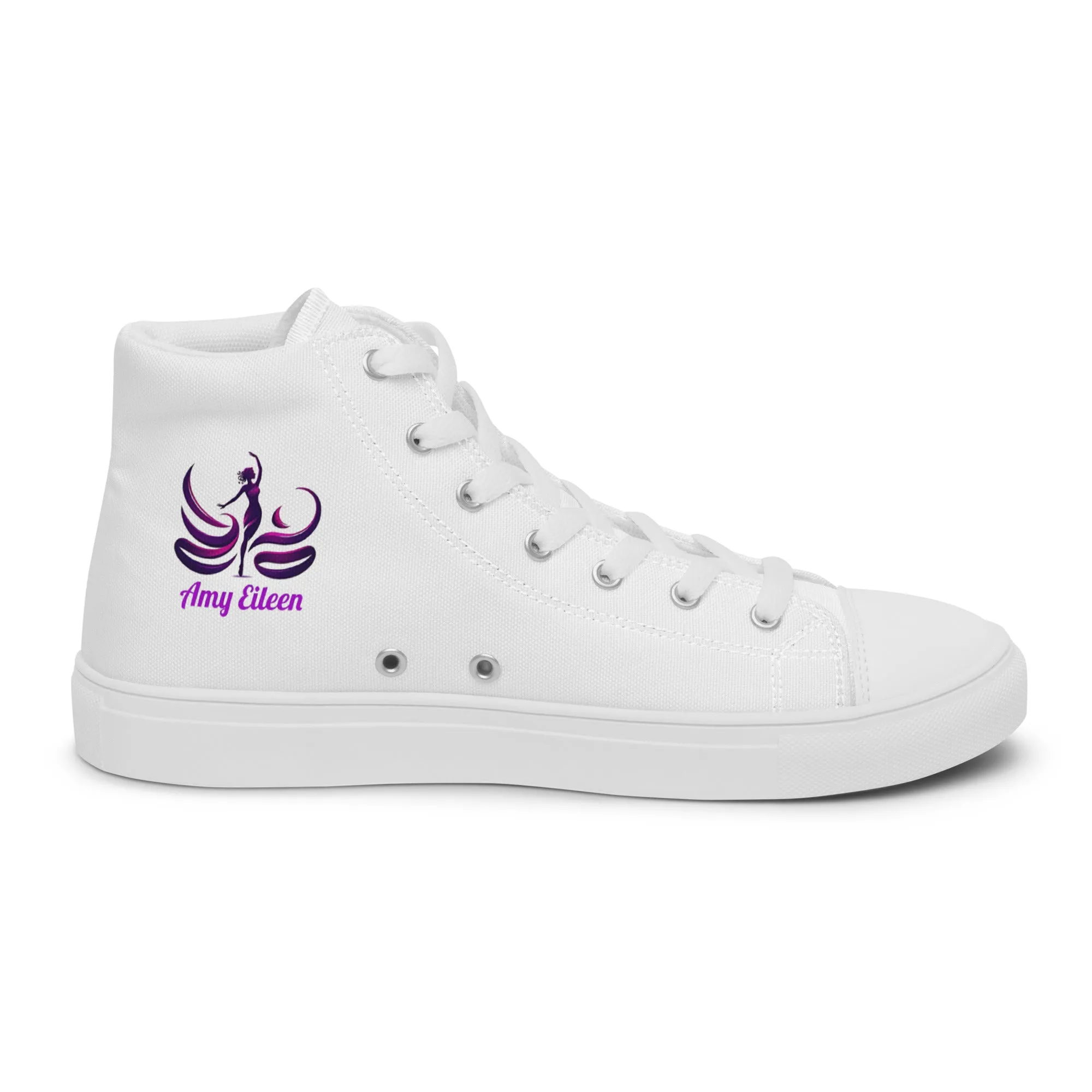 High top canvas shoes