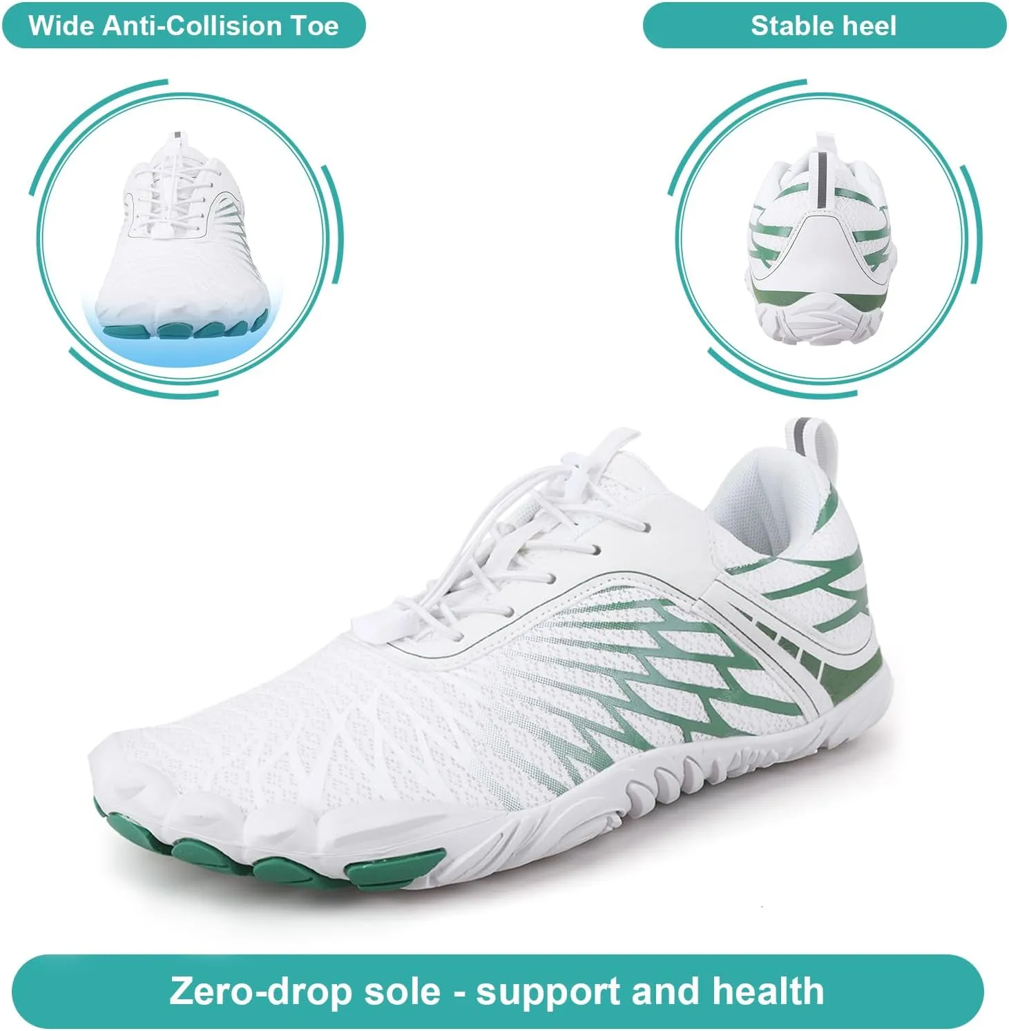 Hike Barefoot Shoes Women Men Non-Slip Healthy Barefoot Shoes Womens Mens Breathable Fashion Trail Rnning Hiking Shoe Womens Mens Wide Toe Zero Drop Shoe