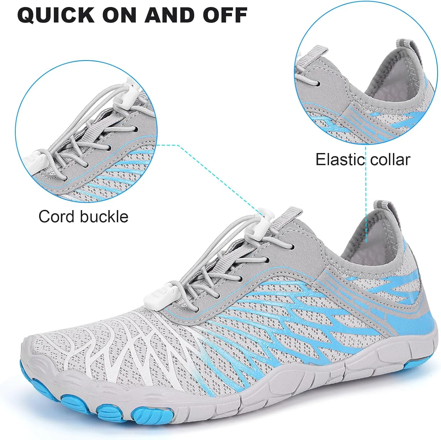 Hike Barefoot Shoes Women Men Non-Slip Healthy Breathable Fashion Trail Running Womens Mens Wide Toe Zero Drop Water Shoe
