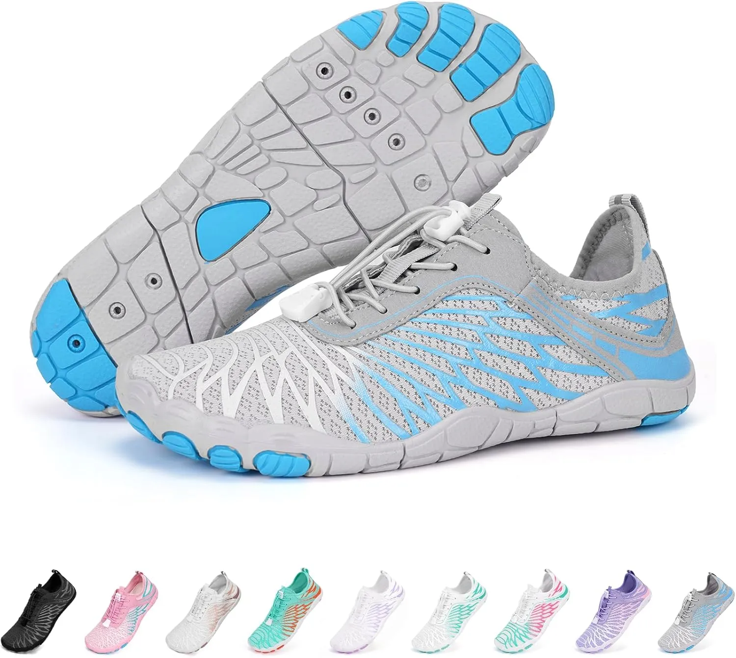 Hike Barefoot Shoes Women Men Non-Slip Healthy Breathable Fashion Trail Running Womens Mens Wide Toe Zero Drop Water Shoe