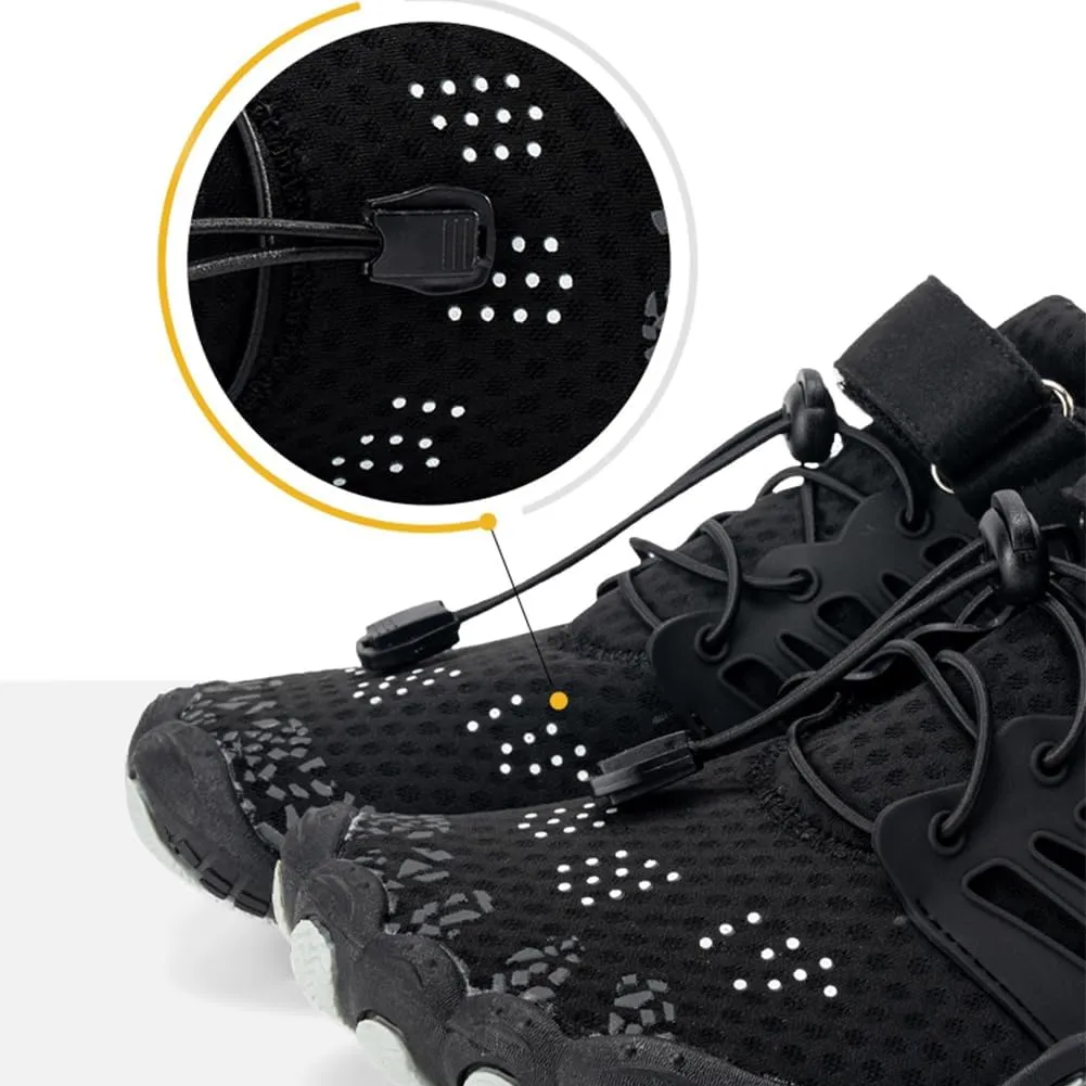 Hike Barefoot Shoes Women Minimalist Trail Running Shoe Non-Slip Breathable Wide Toe Shoes Zero Drop Lightweight Hiking Shoes